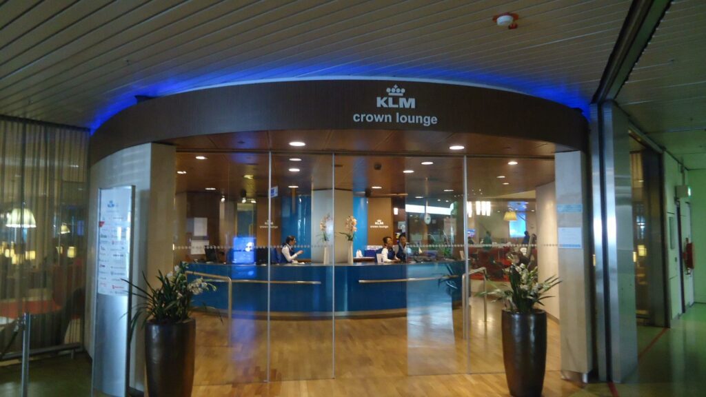 Обзор: KLM Crown Lounges, Амстердам