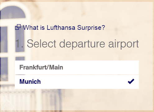 Новинка от Lufthansa: “слепое” бронирование