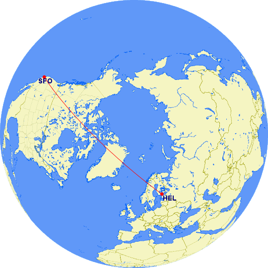 Finnair будет летать в Сан-Франциско летом 2017 года