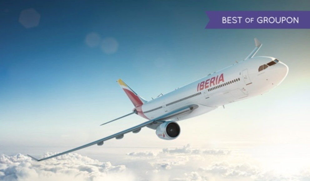 Распродажа avios испанской Iberia на Групоне!