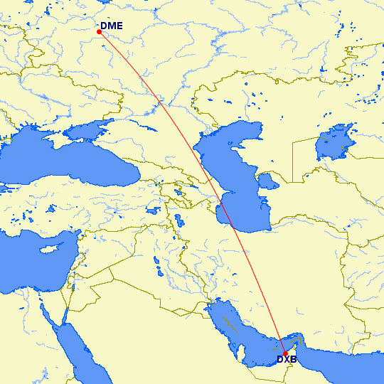 С октября Emirates будет летать в Москву на А380 дважды в день