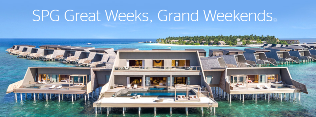 Зимняя промоакция SPG: Great Weeks, Grand Weekends