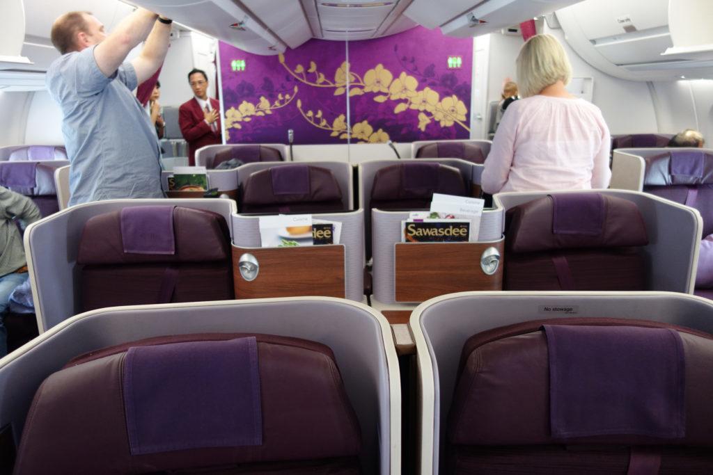 Обзор: Thai Airways, бизнес-класс, Мельбурн — Бангкок