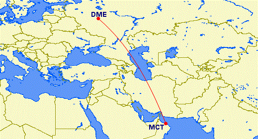 Oman Air c октября будет летать в Москву!